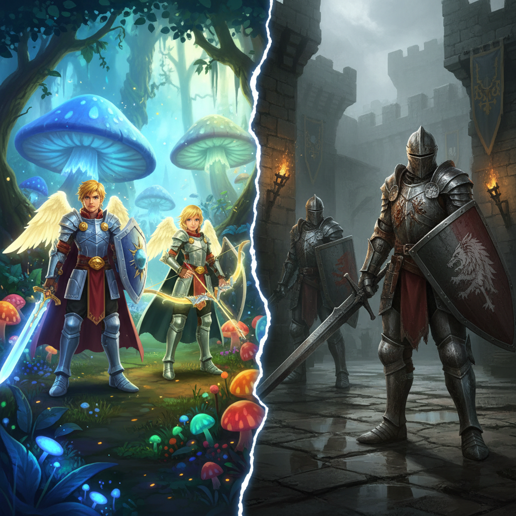 Priston Tale vs Arena Medieval: qual vale mais a pena em 2026?