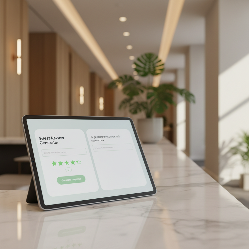 Guest Review Response Generator: free for property owners